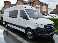 **(ONLY 79K MILEAGE)** 2019 MERCEDES-BENZ SPRINTER 516 CDI S16CDI LWB CREW VAN – DIESEL