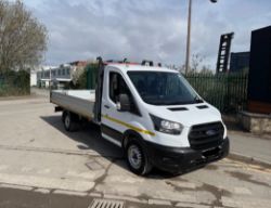 2022 FORD TRANSIT 350 LEADER ECOBLUE 2.0 DIESEL MANUAL CHASSIS >>--NO VAT ON HAMMER--<<