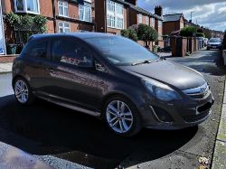 **(ONLY 110K MILEAGE)** 2012 VAUXHALL CORSA SRI CDTI 1.7 DIESEL MANUAL HATCHBACK GREY