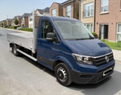 **(ONLY 119K MILEAGE)** 2019 VOLKSWAGEN CRAFTER CR50 TDI BMT 1968CC DIESEL MANUAL CHASSIS CAB
