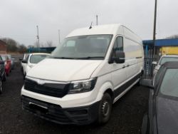 **(ONLY 116K MILEAGE)** 2020 MAN TGE 3.140 L4H3 1968CC MANUAL DIESEL PANEL VAN IN WHITE,
