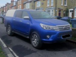 **(ONLY 73K MILEAGE)** 2020 TOYOTA HILUX INVINCIBLE D-4D 4WDDCB 2.4 AUTOMATIC DIESEL PICK UP BLUE
