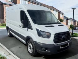 **(ONLY 87K MILEAGE)** 2019 FORD TRANSIT 350 L3H2 1996CC DIESEL MANUAL VAN >>--NO VAT ON HAMMER--<<