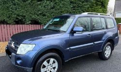 2007 MITSUBISHI SHOGUN EQUIPPE DI-D LWB 3200CC MANUAL BLUE >>--NO VAT ON HAMMER--<<