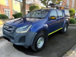 **(ONLY 106K MILEAGE)**2019 ISUZU D-MAX 1.9 DIESEL MANUAL PICK UP IN BLUE