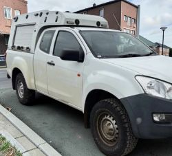 **(ONLY 112K MILEAGE)** 2015 ISUZU D-MAX E/C TWIN TURBO TD 2.5 MANUAL DIESEL PICK UP, WHITE