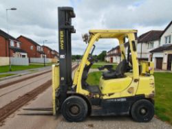 HYSTER H2.5FT 2.5 TON DIESEL FORKLIFT WITH SIDESHIFT & PYROBAN KIT >>--NO VAT ON HAMMER--<<