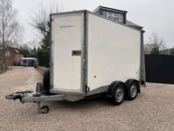 IFOR WILLIAMS BV106 BOX TRAILER 10FT X 6FT – 7FT HEADROOM >>--NO VAT ON HAMMER--<<