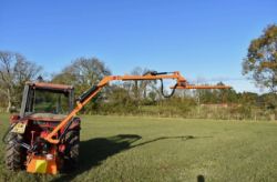 TRACTOR MOUNTED T190 FINGERBAR HEDGE CUTTER