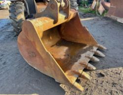 5FT DIGGING BUCKET | 80MM PINS | EXCAVATOR / TELEHANDLER | PLANT CONSTRUCTION