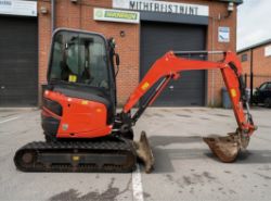 2022 KUBOTA U27-4 2.7T MINI EXCAVATOR / DIGGER + HYDRAULIC QUICK HITCH