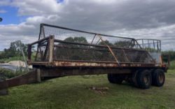 BALE TRAILER - DOUBLE AXLE - 24FT