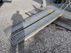 IFOR WILLIAMS ALUMINIUM LOADING RAMPS – 8FT