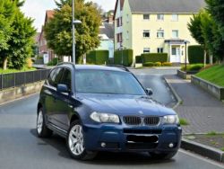 2006 BMW X3 2.0D M SPORT MANUAL DIESEL BLUE SUV >>--NO VAT ON HAMMER--<<