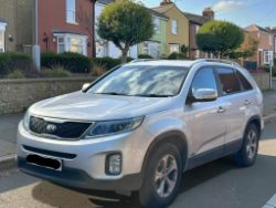 **(ONLY 113K MILEAGE)** 2013 KIA SORENTO KX-2 SAT NAV CRDI 4X4A 2.2L DIESEL >>--NO VAT ON HAMMER--<<