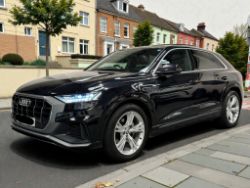 **(ONLY 90K MILEAGE)** 2019 AUDI Q8 S LINE 50 TDI QUATTRO AUTO BLACK >>--NO VAT ON HAMMER--<<