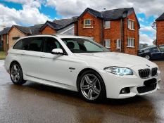 **(ONLY 114K MILEAGE)** 2014 BMW 5 SERIES 2.0 520D M SPORT TOURING AUTO >>--NO VAT ON HAMMER--<<