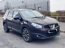 2013 NISSAN QASHQAI +2 360 DCI 1.5L DIESEL MANUAL SUV BLACK >>--NO VAT ON HAMMER--<<