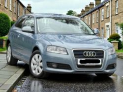 **(ONLY 82K MILEAGE)** 2009 AUDI A3 SE TFSI S-A 1.4 PETROL SEMI BLUE >>--NO VAT ON HAMMER--<<