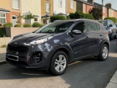 **(ONLY 104K MILEAGE)** 2016 KIA SPORTAGE 2 CRDI ISG 1.7 DIESEL MANUAL SUV >>--NO VAT ON HAMMER--<<
