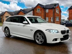 **(ONLY 114K MILEAGE)** 2014 BMW 5 SERIES 2.0 520D M SPORT TOURING AUTO >>--NO VAT ON HAMMER--<<
