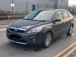**(ONLY 124K MILEAGE)** 2008 FORD FOCUS TITANIUM 100 1.6 PETROL MANUAL >>--NO VAT ON HAMMER--<<