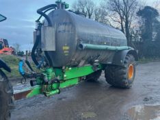 2001 JOSKIN COBRA 11,500 LITRE VACUUM TANKER / SLURRY SPREADER