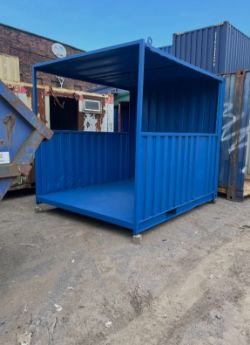10FT X 8FT VAPING SHELTER SHIPPING CONTAINER