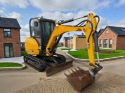 2021 JCB 8026 CTS 2.8T MINI EXCAVATOR