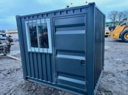 7FT X 6FT SHIPPING CONTAINER – OFFICE / BATHROOM / SITE UNIT – BRAND NEW