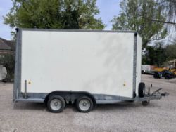 IFOR WILLIAMS BV126 BOX TRAILER – 12FT X 6FT – 7FT HEADROOM >>--NO VAT ON HAMMER--<<