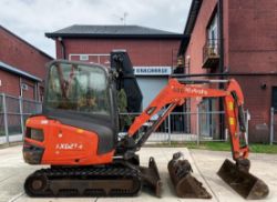 2022 KUBOTA KX027-4 MINI EXCAVATOR