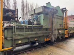 1997 LYNDEX BIGRO 80 CARDBOARD BALER WITH INFEED CONVEYOR