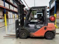 2019 TOYOTA 02-8FGF25 FORKLIFT RUNNING HOURS: 1,974 HOURS