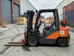 2019 DOOSAN G33P-7 LPG FORKLIFT 3.3T CAPACITY 4.73M LIFT TRIPLEX MAST