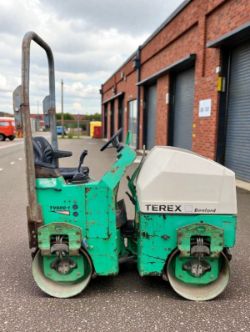 BENFORD TEREX TV800 VIBRATING ROLLER WEIGHS 1446KG