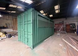 20FT X 8FT SHIPPING CONTAINER – STREET FOOD / COFFEE SHOP / POP-UP BAR / CLUB & EVENT USE
