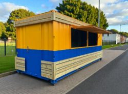 20FT X 8FT SHIPPING CONTAINER – STREET FOOD / COFFEE SHOP / FOOD KIOSK