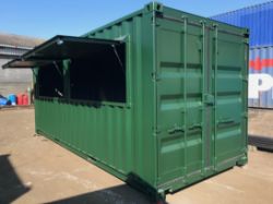 20FT X 8FT SHIPPING CONTAINER – STREET FOOD / COFFEE SHOP / FOOD KIOSK