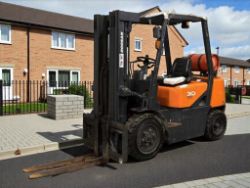 2008 DOOSAN G30G LPG FORKLIFT