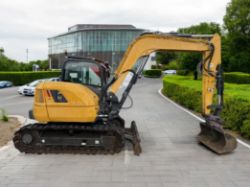 2022 LIUGONG 909 ECR 8.7T MIDI EXCAVATOR / DIGGER 1,875 HOURS + QUICK HITCH & DOZER BLADE