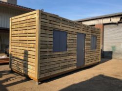 20FT X 8FT OFFICE SHIPPING CONTAINER