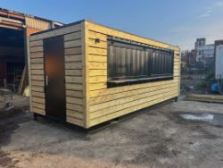 20FT X 8FT FOOD SHIPPING CONTAINER – STREET FOOD/COFFEE SHOP/FOOD KIOSK