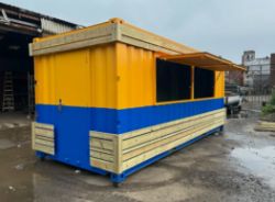 20FT X 8FT KIOSK SHIPPING CONTAINER