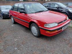 HONDA CONCERTO EX 1991 AUTOMATIC 1.6 PETROL CLASSIC CAR