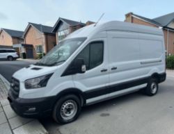 **(ONLY 62K MILEAGE)** 2023 (23 REG) FORD TRANSIT 2.0 ECOBLUE LEADER L3H3 LWB HIGH ROOF PANEL VAN