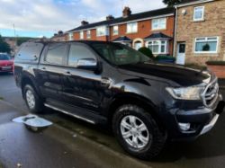 2020 FORD RANGER LIMITED ECOBLUE 4X4 1996CC DIESEL MANUAL PICK UP IN BLACK