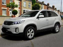 2014 KIA SORENTO KX-2 CRDI 4X4 AUTO 2.2 DIESEL SUV IN SILVER >>--NO VAT ON HAMMER--<<
