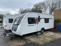 2015 STERLING ECCLES SPORT 554 – 4 BERTH CARAVAN WITH FIXED BED