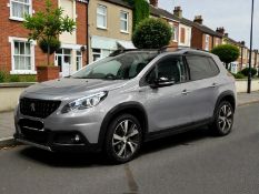 2017 PEUGEOT 2008 GT LINE BLUE HDI S/S 1.6 DIESEL MANUAL SUV GREY >>--NO VAT ON HAMMER--<<